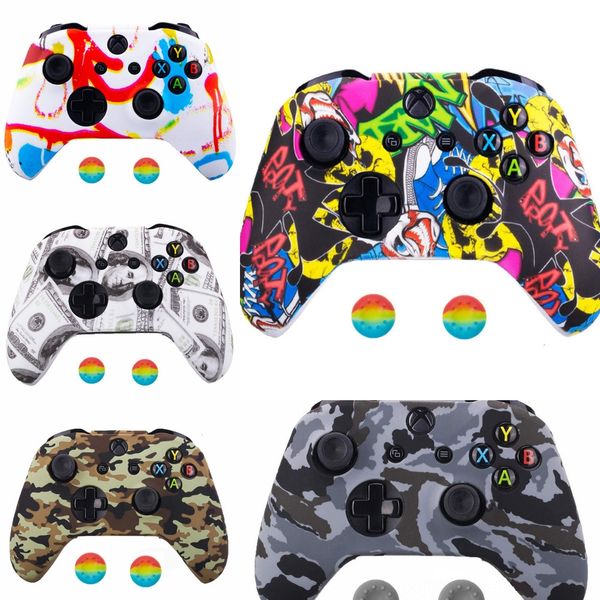 vo4p4 new 18 colors for thumb one controller silicone skin case + x xbox stick grip cap for x box one 1 analog s joystick
vo4p4 new 18 colors for thumb one controller silicone skin case + x xbox stick grip cap for x box one 1 analog s joystick