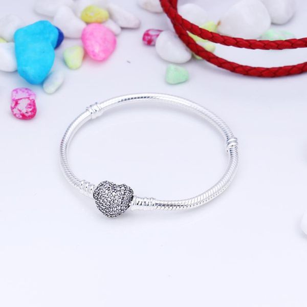 fine jewelry 100% 925 moment bangle heart charm bracelet for women bangle gift girls jewelries diy bracelets, Golden;silver
fine jewelry 100% 925 moment bangle heart charm bracelet for women bangle gift girls jewelries diy bracelets, Golden;silver