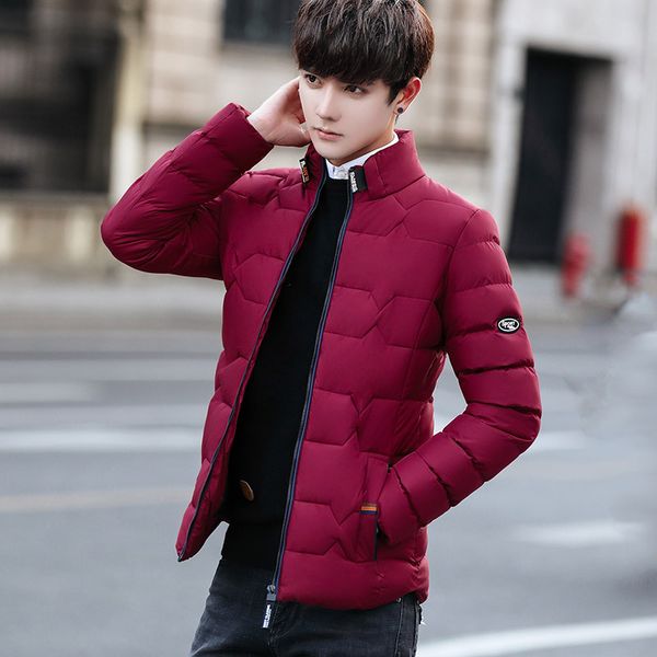 autumn & winter new style men thick stand collar solid color down jacket cotton-padded clothes youth origional hong kong style c, Black
autumn & winter new style men thick stand collar solid color down jacket cotton-padded clothes youth origional hong kong style c, Black