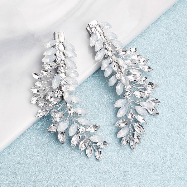leaf shape hair pins sliver rhinestones 2 pc/set handmade bridal hair jewelry side decorations bijoux de tete h369, Golden;white
leaf shape hair pins sliver rhinestones 2 pc/set handmade bridal hair jewelry side decorations bijoux de tete h369, Golden;white