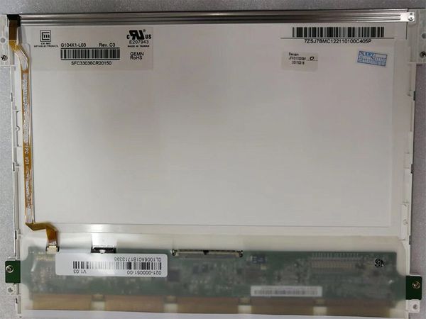 g104x1-l03 g104x1 l03 g104x1-l01 g104x1 l01 10.4- inch xga 1024(rgb)*768 led/lcd display screen
g104x1-l03 g104x1 l03 g104x1-l01 g104x1 l01 10.4- inch xga 1024(rgb)*768 led/lcd display screen