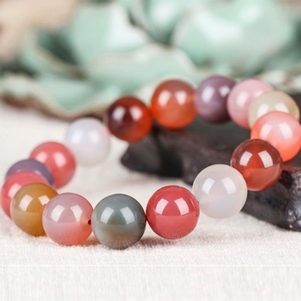 zhe ru jewelry natural hetian yunan red agate colorful bead bracelet men and women's rosary buddha string boutique car hanging, Golden;silver
zhe ru jewelry natural hetian yunan red agate colorful bead bracelet men and women's rosary buddha string boutique car hanging, Golden;silver