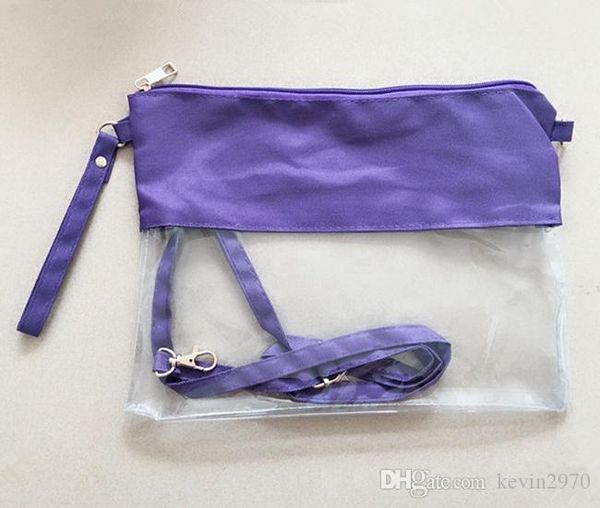 purse bag new zipper cluth bag 5 colors for women pvc tote bag stadium clear bags
purse bag new zipper cluth bag 5 colors for women pvc tote bag stadium clear bags