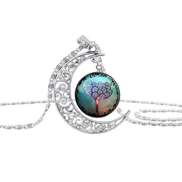 famous retro moon necklaces for women life tree circle necklace bohemian galaxy pendant necklaces crystal time limited, Silver
famous retro moon necklaces for women life tree circle necklace bohemian galaxy pendant necklaces crystal time limited, Silver