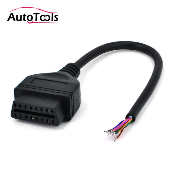 50pcs/lot obd2 16pin female extension opening cable car diagnostic-tool cable connector obd ii female end open converter
50pcs/lot obd2 16pin female extension opening cable car diagnostic-tool cable connector obd ii female end open converter