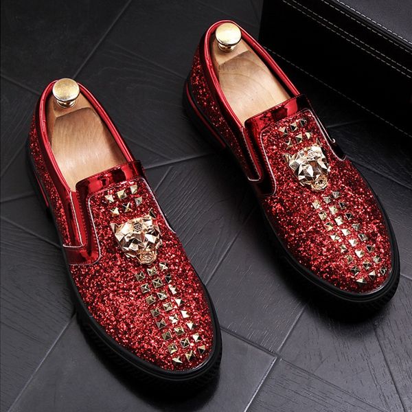 new style italian men loafers slippers smoking slip-on shoes luxury party wedding black red dress shoes men's flats l40581
new style italian men loafers slippers smoking slip-on shoes luxury party wedding black red dress shoes men's flats l40581