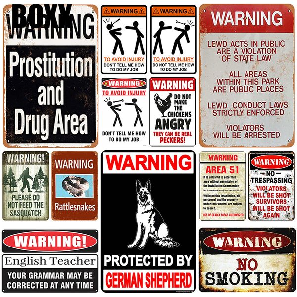 warning plaque metal vintage tin sign pin up shabby chic decor metal signs vintage bar decoration metal pub vintage tin sign room wall
warning plaque metal vintage tin sign pin up shabby chic decor metal signs vintage bar decoration metal pub vintage tin sign room wall