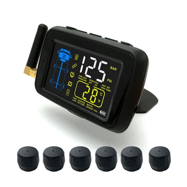 truck tpms wireless tire pressure monitoring system 6 tire external sensor replaceable enhanced signal
truck tpms wireless tire pressure monitoring system 6 tire external sensor replaceable enhanced signal