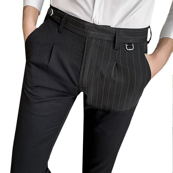 новый 2020 платье брюки весна человек лодыжки длина slim fit сплайсированные полосатые карманные формальные брюки для мужчин уличная офисные, White;black
новый 2020 платье брюки весна человек лодыжки длина slim fit сплайсированные полосатые карманные формальные брюки для мужчин уличная офисные, White;black