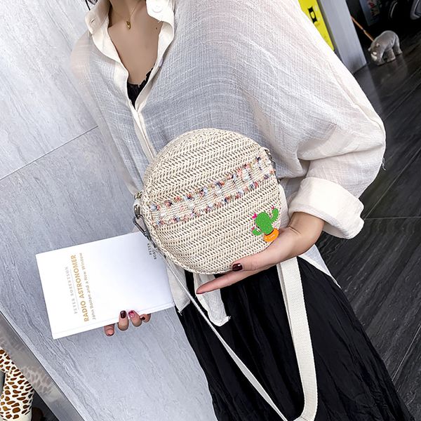 straw wild fashion crossbody bags for women 2019 ladies casual small round handbag messenger bag shoulder bag bolsos mujer
straw wild fashion crossbody bags for women 2019 ladies casual small round handbag messenger bag shoulder bag bolsos mujer