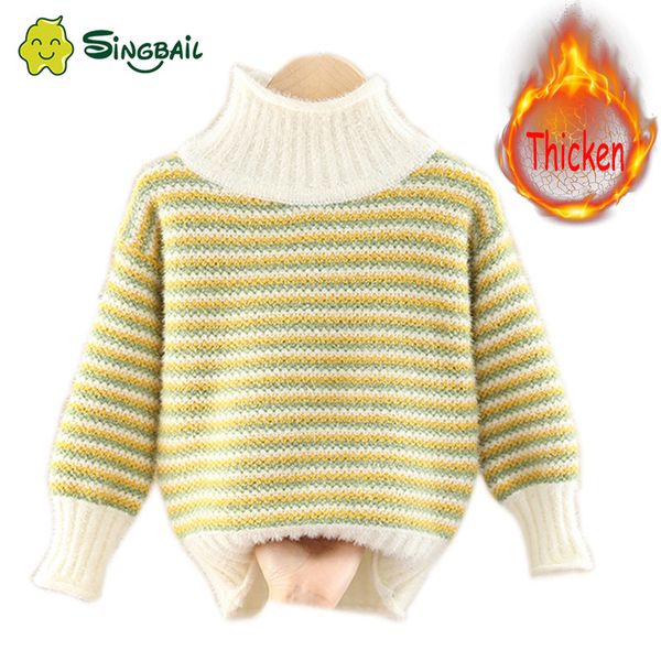 winter clothes girl kids turtleneck sweater baby boy clothe o-neck stripe casual velvet thick cotton autumn winter sweater, Blue
winter clothes girl kids turtleneck sweater baby boy clothe o-neck stripe casual velvet thick cotton autumn winter sweater, Blue