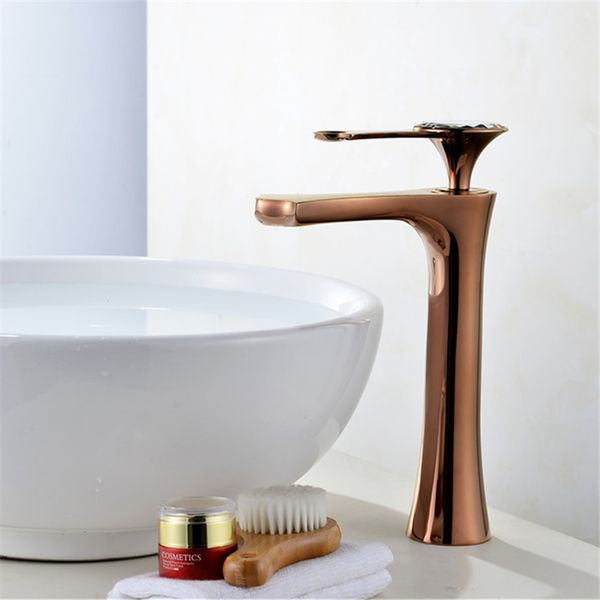 basin faucets 4 colors faucet single hole single handle basin faucet crystal handle silver mixer tap white painted/rose gold
basin faucets 4 colors faucet single hole single handle basin faucet crystal handle silver mixer tap white painted/rose gold