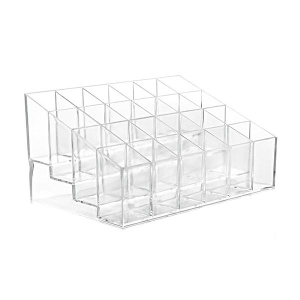 24 grid acrylic makeup organizer storage box cosmetic box lipstick jewelry case holder display stand make up organizer 
24 grid acrylic makeup organizer storage box cosmetic box lipstick jewelry case holder display stand make up organizer