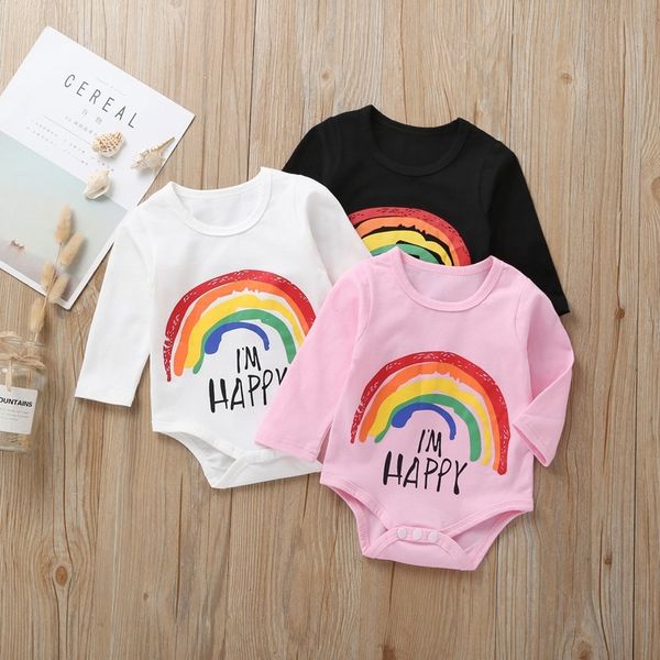 baby bodysuits 2019 new long sleeve infant boys jumpsuits o-neck rainbow prints baby girls clothes cotton newborns romper, Blue
baby bodysuits 2019 new long sleeve infant boys jumpsuits o-neck rainbow prints baby girls clothes cotton newborns romper, Blue