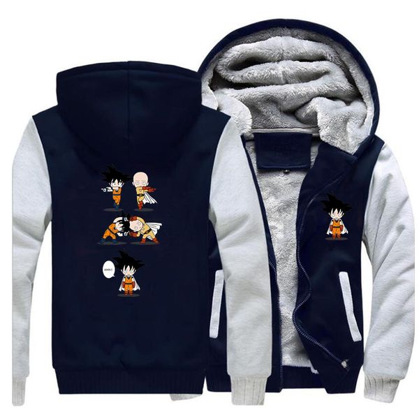 new 2019 winter warm clothing japan anime cartoon one super punch saiyan funny sweatshirts man raglan zipper coat thick, Black
new 2019 winter warm clothing japan anime cartoon one super punch saiyan funny sweatshirts man raglan zipper coat thick, Black