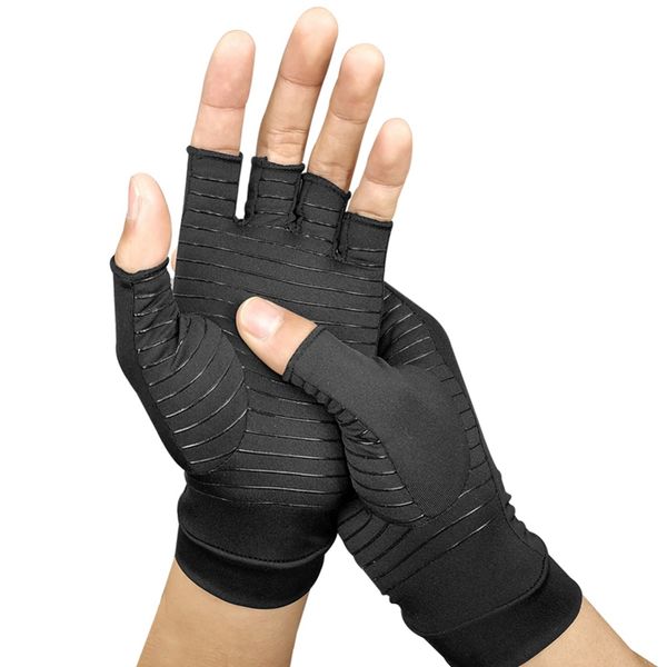 1 pair copper-coated polyester fiber spandex compression gloves sports half finger pain relief recovery gloves
1 pair copper-coated polyester fiber spandex compression gloves sports half finger pain relief recovery gloves