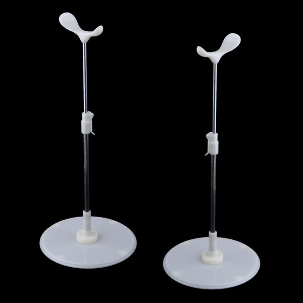 2pieces movable 24-36cm height display holder stand for 1/3 1/4 bjd dolls window display white
2pieces movable 24-36cm height display holder stand for 1/3 1/4 bjd dolls window display white