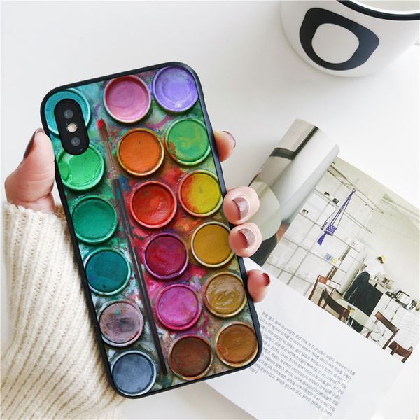 fundas luxury color painting box palette cover for iphone 11 pro xs max xr case for iphone 8 7 6s plus 5s se 5 case soft silicone cover.
fundas luxury color painting box palette cover for iphone 11 pro xs max xr case for iphone 8 7 6s plus 5s se 5 case soft silicone cover.