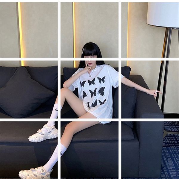 2020 wind size short-sleeved t-shirt fresh and sweet all-match casual loose women's fashion 2020 wind size short-sleeved t-shirt fresh, White
2020 wind size short-sleeved t-shirt fresh and sweet all-match casual loose women's fashion 2020 wind size short-sleeved t-shirt fresh, White