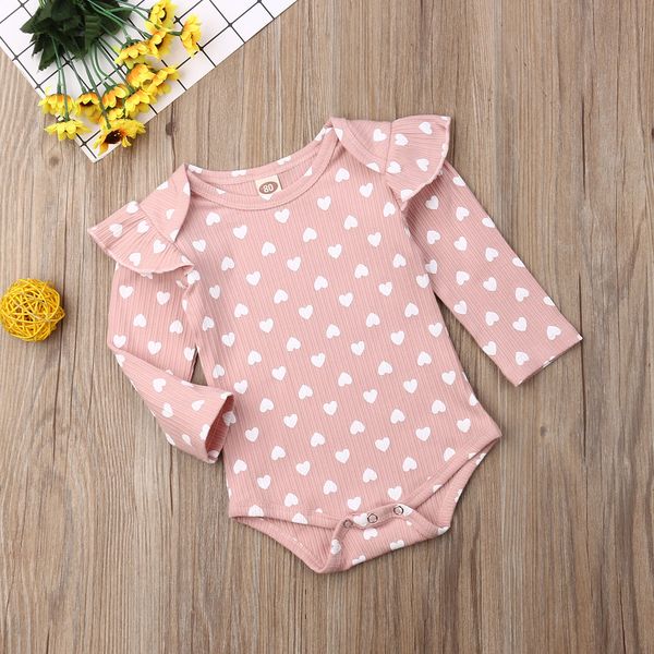 0-18m newborn infant baby girls knitted ruffles romper long sleeve cute heart print jumpsuit autumn spring baby girl costumes, Blue
0-18m newborn infant baby girls knitted ruffles romper long sleeve cute heart print jumpsuit autumn spring baby girl costumes, Blue