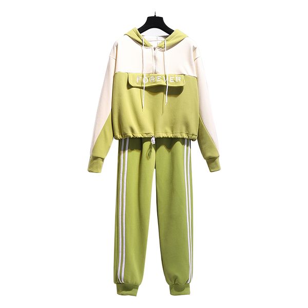 hooded fleece two-piece women new winter garment leisure trousers suits hoodies pants casual outfit leisure hoody couture, White
hooded fleece two-piece women new winter garment leisure trousers suits hoodies pants casual outfit leisure hoody couture, White
