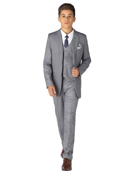 lapel boy's new suits for wedding party grey tuxedo fist communication party wear for boys 2 buttons, Blue
lapel boy's new suits for wedding party grey tuxedo fist communication party wear for boys 2 buttons, Blue