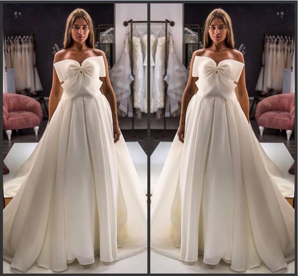 a line spring satin corset african wedding dresses bridal gowns 2019 vintage beach milla nova wedding gowns, White
a line spring satin corset african wedding dresses bridal gowns 2019 vintage beach milla nova wedding gowns, White