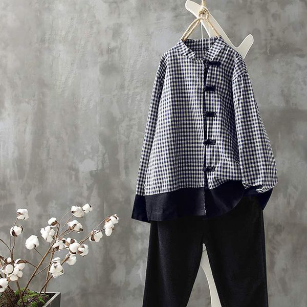 women and blouses 2020 spring long sleeve shirts vintage stylish button down tunic casual 5xl, White
women and blouses 2020 spring long sleeve shirts vintage stylish button down tunic casual 5xl, White