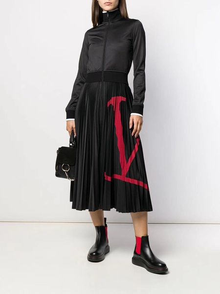 milan runway dress 2019 new autumn lapel neck long sleeve panelled designer dress brand same style dress 092005, Black
milan runway dress 2019 new autumn lapel neck long sleeve panelled designer dress brand same style dress 092005, Black