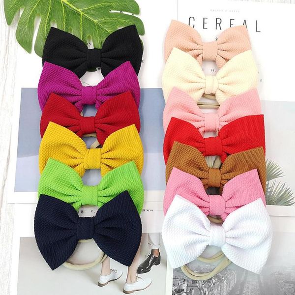 60pc / серия девочки 5" твердые ткани смычка волос оголовье, дети волос банты упругие ободки нейлон оголовье для младенца девочки аксессуары, Slivery;white
60pc / серия девочки 5" твердые ткани смычка волос оголовье, дети волос банты упругие ободки нейлон оголовье для младенца девочки аксессуары, Slivery;white