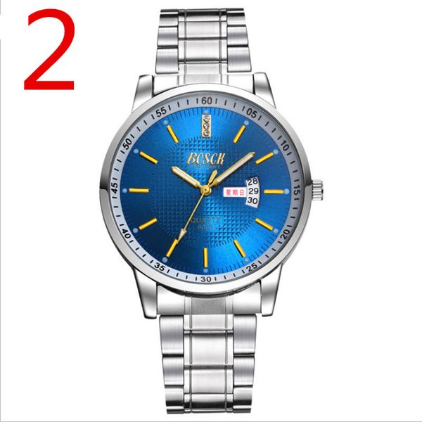 

zou's 2018 new imported movement men's watch automatic mechanical watch casual fashion tide waterproof quartz men's, Slivery;brown