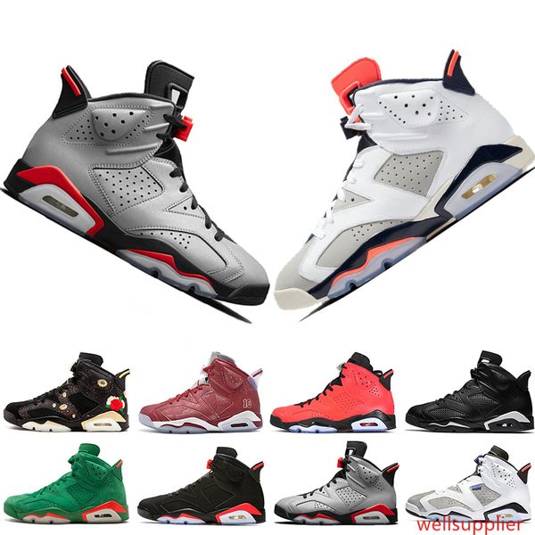 2019 infrared bred 6 6s mens basketball shoes 3m reflective bugs bunny tinker hatfield black cat flint men sports sneakers designer
2019 infrared bred 6 6s mens basketball shoes 3m reflective bugs bunny tinker hatfield black cat flint men sports sneakers designer