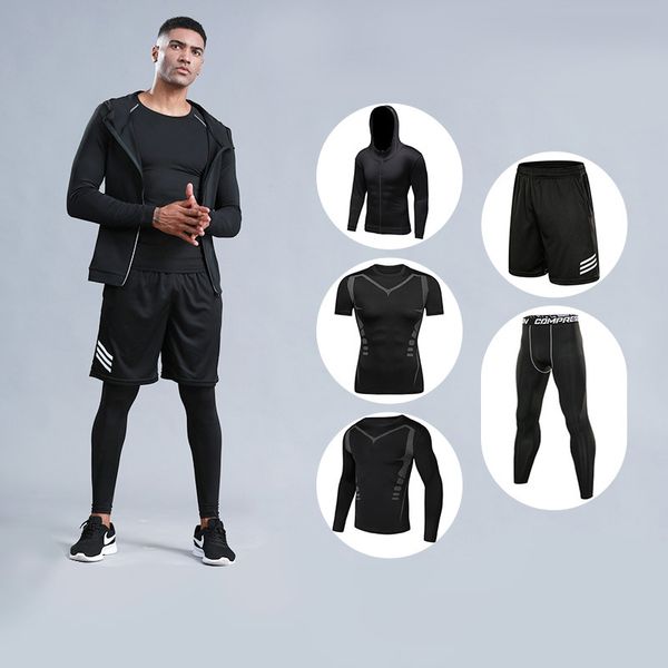 sportswear man reflective zipper hoodie tracksuit elastic breathable jogging training fitness gym clothes men running set s-3xl, Black;blue
sportswear man reflective zipper hoodie tracksuit elastic breathable jogging training fitness gym clothes men running set s-3xl, Black;blue