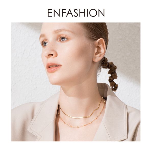 enfashion boho double chain choker necklace women gold color stainless steel holiday necklaces femme fashion jewelry p193027, Silver
enfashion boho double chain choker necklace women gold color stainless steel holiday necklaces femme fashion jewelry p193027, Silver