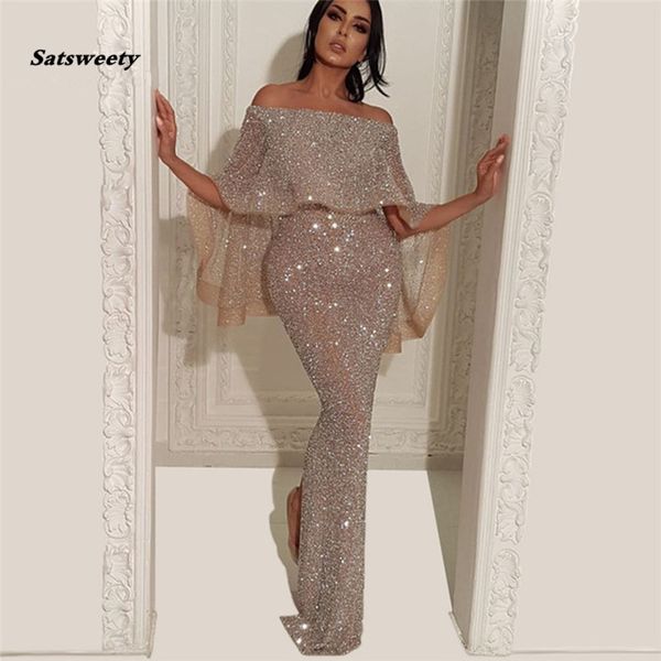 off the shoulder muslim evening dress half sleeves prom dresses abiye gece elbisesi turkish arabic middle east women party dress, Black
off the shoulder muslim evening dress half sleeves prom dresses abiye gece elbisesi turkish arabic middle east women party dress, Black