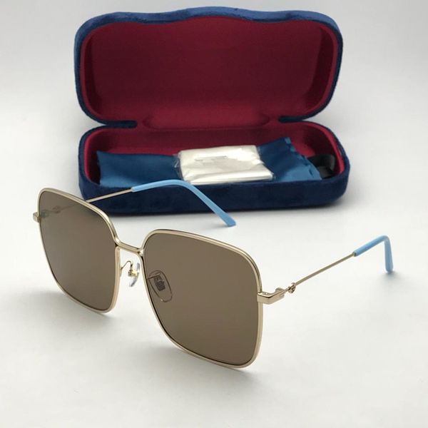 0443 fashion attitude sunglasses for men square metal frame designer uv400 protection lens glasses gold color plated frame with case, White;black
0443 fashion attitude sunglasses for men square metal frame designer uv400 protection lens glasses gold color plated frame with case, White;black