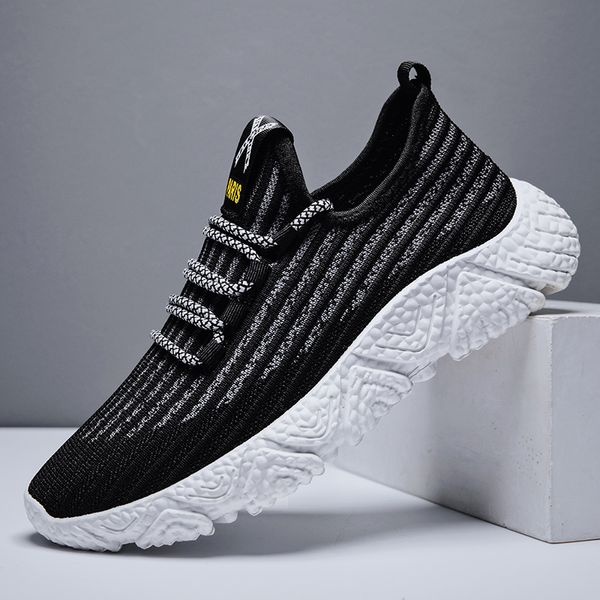 2020 new men casual shoes comfortable lightweight sneakers men shoes tennis gym slim new fashion fast - delivery, Black 
2020 new men casual shoes comfortable lightweight sneakers men shoes tennis gym slim new fashion fast - delivery, Black