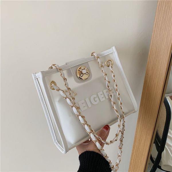 2020 new wave of female bag shoulder chain packet ins transparent jelly bag wild korean fashion small square package
2020 new wave of female bag shoulder chain packet ins transparent jelly bag wild korean fashion small square package