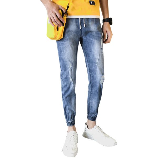 streetwear men jeans blue color denim harem pants hombre yellow stripe spliced japanese style hip hop joggers jeans men
streetwear men jeans blue color denim harem pants hombre yellow stripe spliced japanese style hip hop joggers jeans men