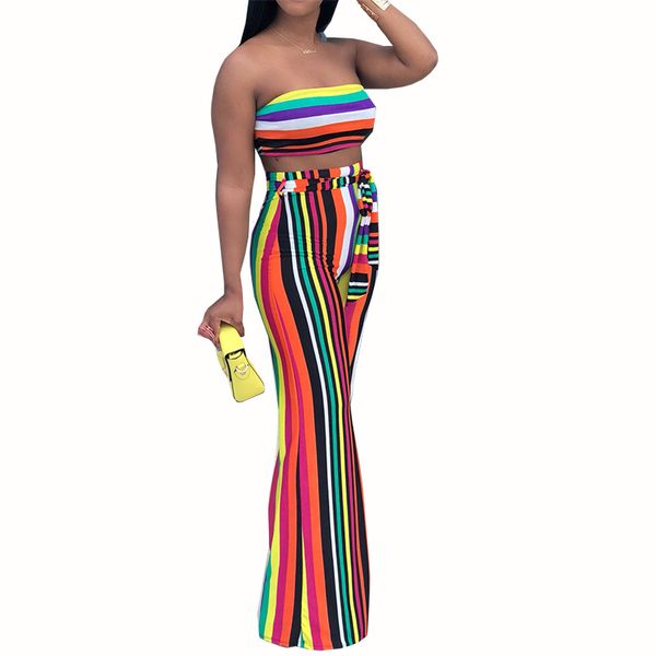 women new striped print fitness suit women high waist 2 pieces set elastic leggings and backless sporting tracksuit, White
women new striped print fitness suit women high waist 2 pieces set elastic leggings and backless sporting tracksuit, White