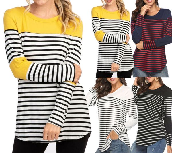 2019 NEW Woman Nursing Top Maternity Loose Breastfeeding Striped Patchwork T-shirt Clothes Long Sleeve Lady Tee Shirts
2019 NEW Woman Nursing Top Maternity Loose Breastfeeding Striped Patchwork T-shirt Clothes Long Sleeve Lady Tee Shirts