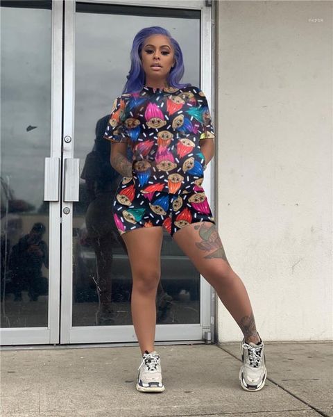 neck fashion style female clothing sports style casual apparel womens summer designer 2pcs short pants floarl print crew, White
neck fashion style female clothing sports style casual apparel womens summer designer 2pcs short pants floarl print crew, White