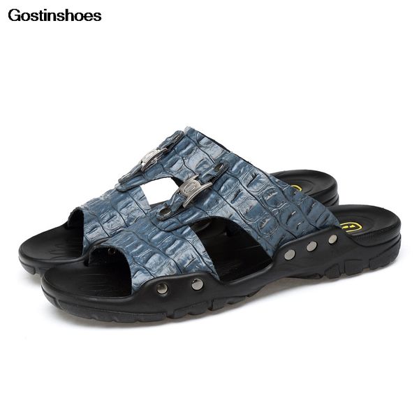 sandalen cow leather sandalias de hombre size plusized embossed size 38-50 leather sandals menias para hombre, Black
sandalen cow leather sandalias de hombre size plusized embossed size 38-50 leather sandals menias para hombre, Black