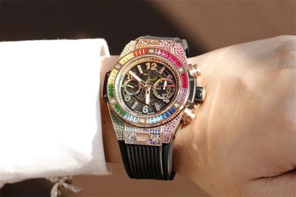 unico 1180.rx45mm mechanical men's watch with diamond ring 1242 unico chronograph movement double sapphire glass, Slivery;brown
unico 1180.rx45mm mechanical men's watch with diamond ring 1242 unico chronograph movement double sapphire glass, Slivery;brown