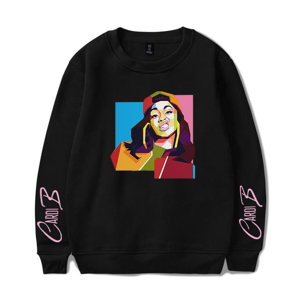 cardi b hoodies sweatshirt print harajuku man/female capless sweatshirt hip hop long sleeve pullover sport high quality, Black
cardi b hoodies sweatshirt print harajuku man/female capless sweatshirt hip hop long sleeve pullover sport high quality, Black