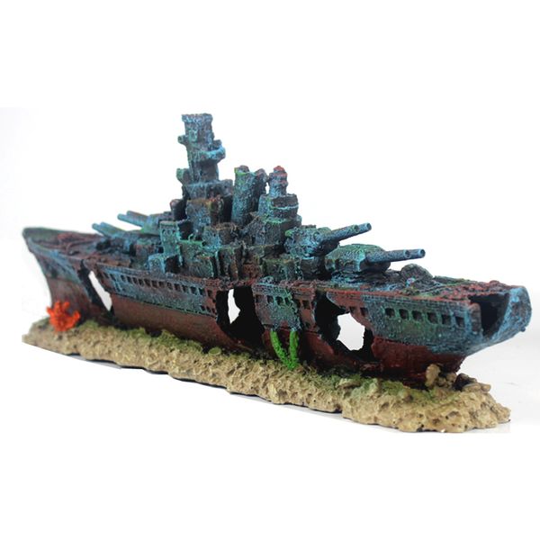 new 49cm navy warship batttle ship resin boat aqaurium tank fish decoration ornament
new 49cm navy warship batttle ship resin boat aqaurium tank fish decoration ornament