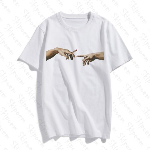 new cotton t shirt funny fashion vintage michelangelo harajuku aesthetics print short sleeve & tees fashion casual, White
new cotton t shirt funny fashion vintage michelangelo harajuku aesthetics print short sleeve & tees fashion casual, White