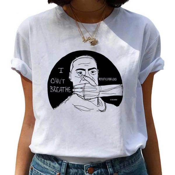 i can't breathe women t shirt american black police slogan justice for george floyd tee new arrival o-neck short sleeve tee y200603, White;black
i can't breathe women t shirt american black police slogan justice for george floyd tee new arrival o-neck short sleeve tee y200603, White;black