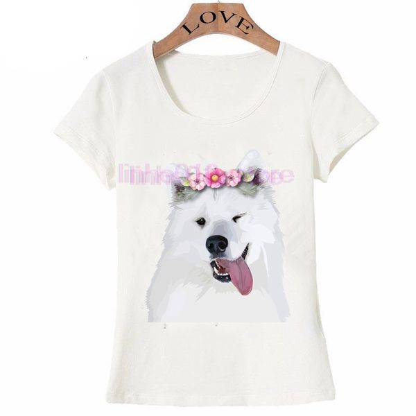 2019 new summer fashion men's short sleeve pretty samoyed dog t-shirt funny design men novelty boy tees, White;black
2019 new summer fashion men's short sleeve pretty samoyed dog t-shirt funny design men novelty boy tees, White;black