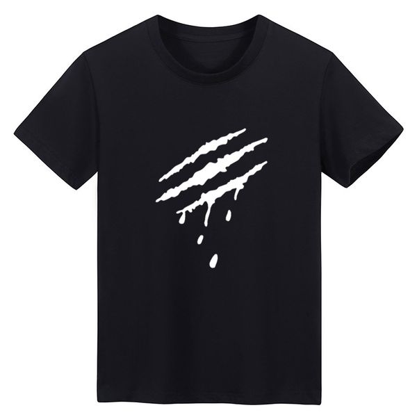 sua suamoment hip-hop blood claw scratches letter men autumn wear short sleeved loose round neck shirts spring and summer ob, Black
sua suamoment hip-hop blood claw scratches letter men autumn wear short sleeved loose round neck shirts spring and summer ob, Black